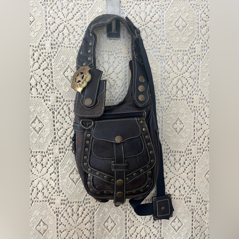 NWOT Wild Card bag leather HOLSTER style